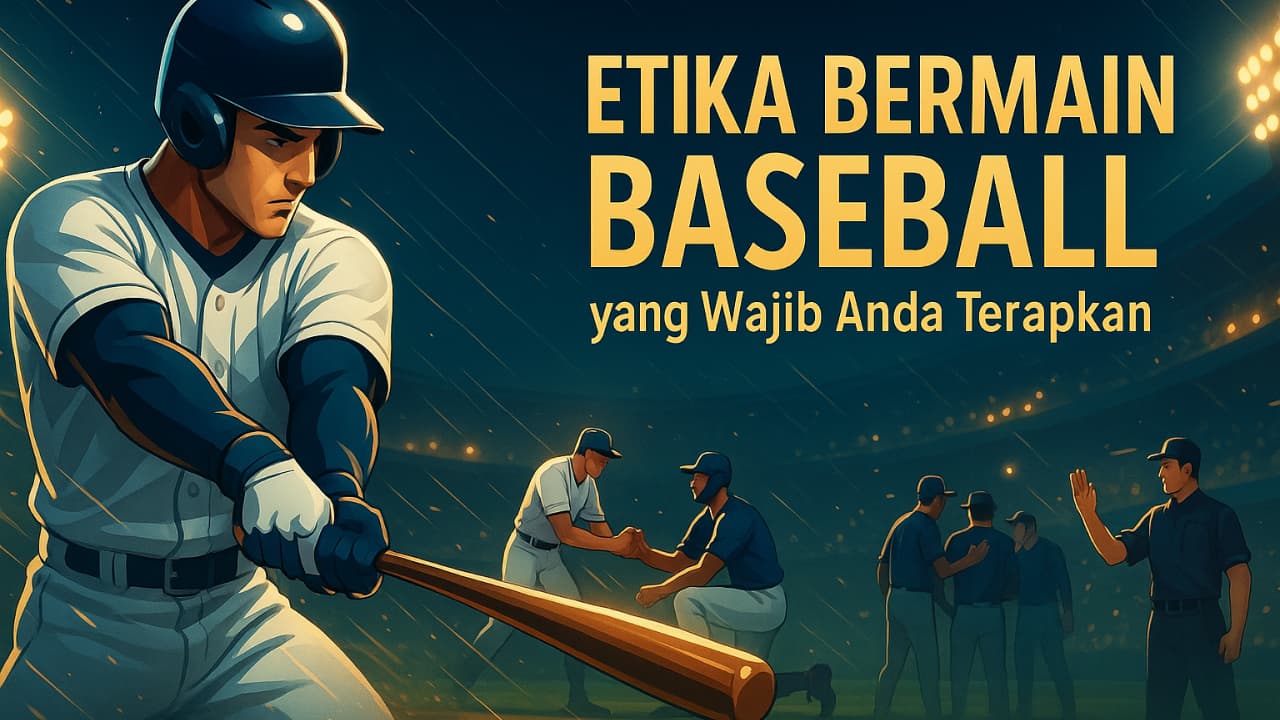 Etika Bermain Baseball yang Wajib Anda Terapkan