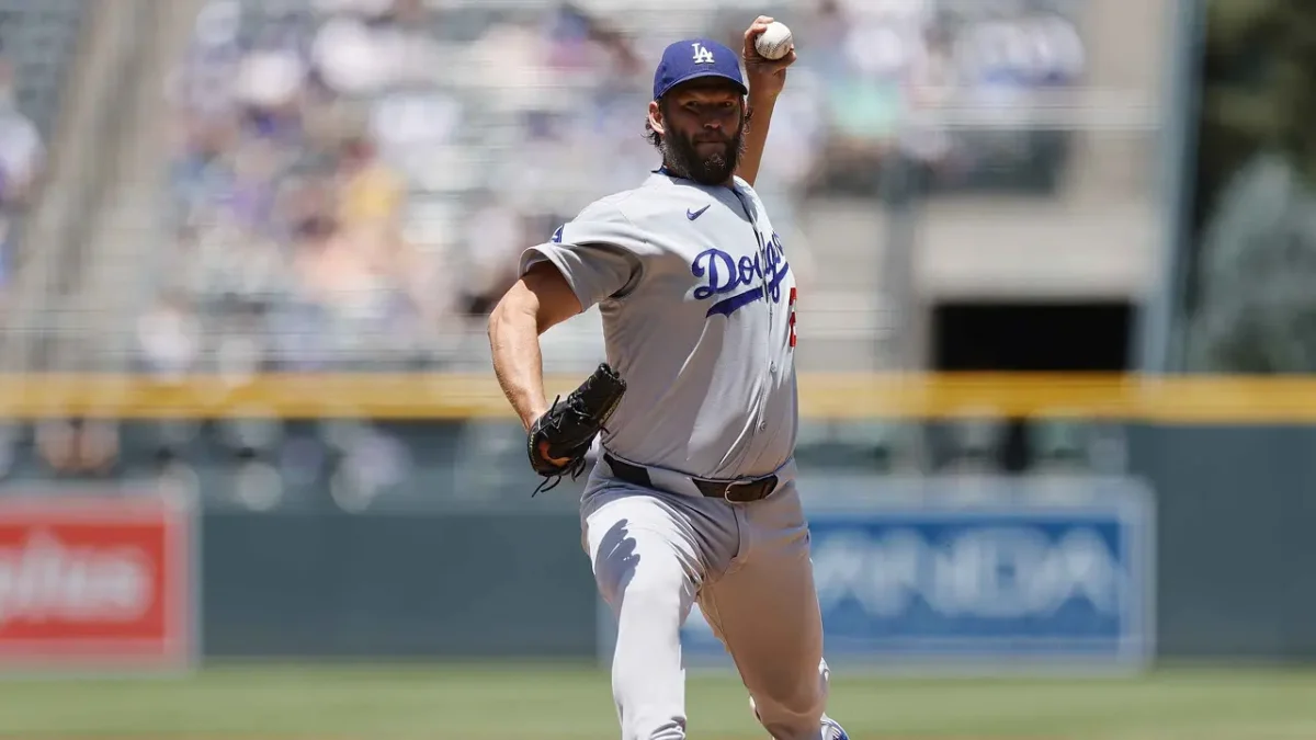 Kershaw Sukses Lontarkan Pukulan Tajam Melawan Rockies