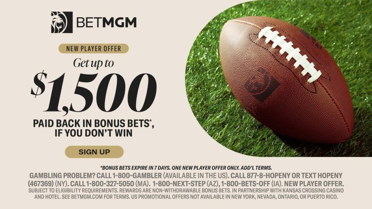 Gunakan kode bonus BetMGM CBSSPORTS untuk dapatkan bonus $150