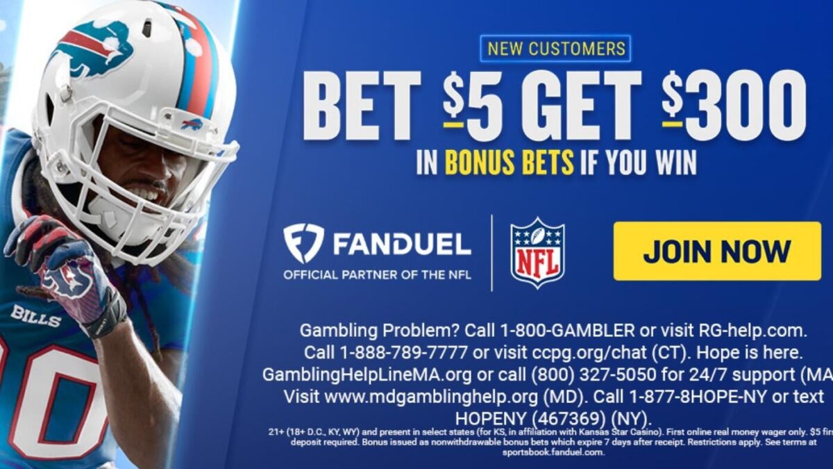 Gunakan kode promosi FanDuel untuk bonus taruhan $300 hari ini