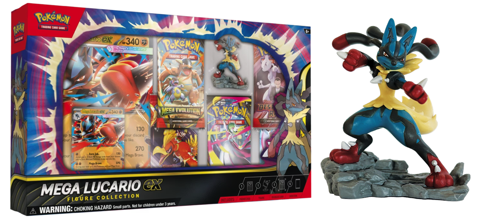 Stok Kembali Mega Lucario Ex Figure Collection di Amazon