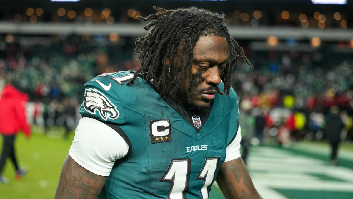 Eagles Belum Pasti Soal A.J. Brown; Prediksi Pendatang Baru Playoff sepak bola perguruan tinggi