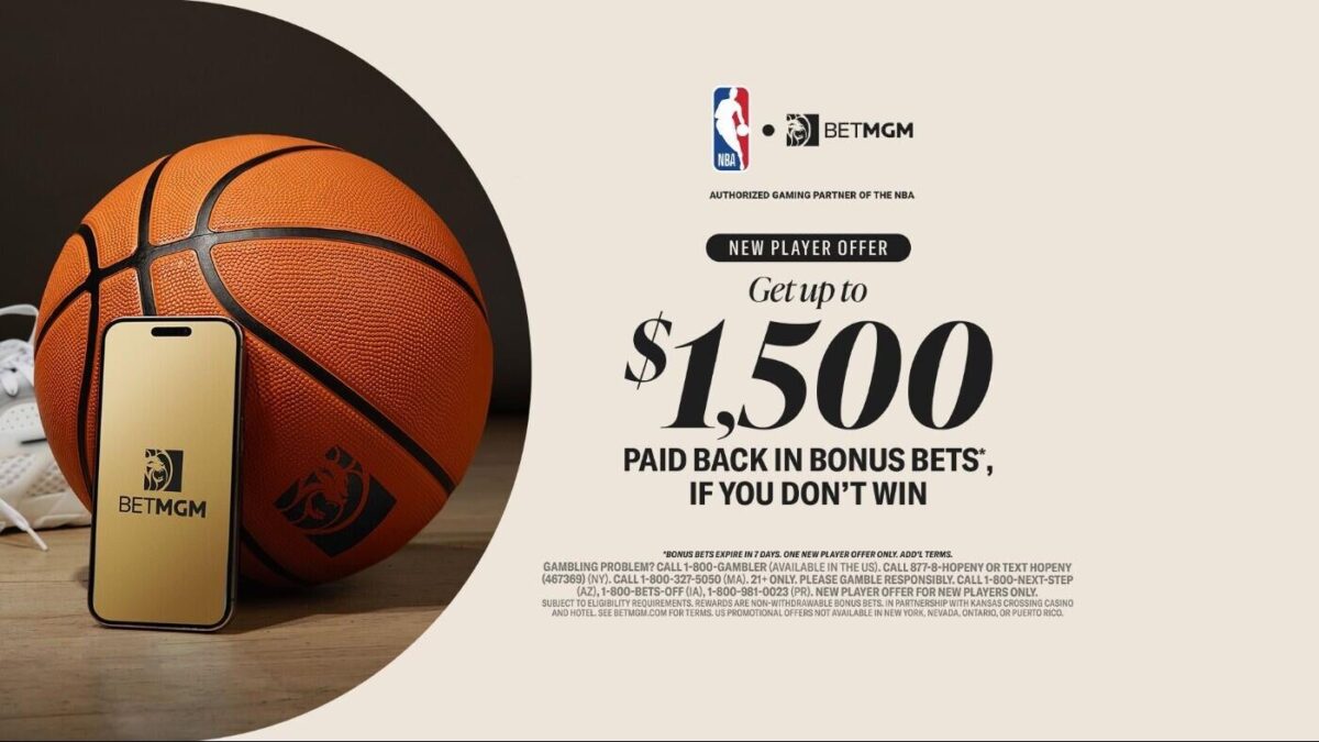Gunakan kode bonus BetMGM CBSSPORTS untuk dapatkan $1.500 taruhan bonus